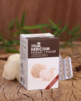 Hericium Extrakt + Pulver